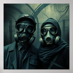 LOVE & RESISTANCE Kafka Romantics Mystery Graphic Poster