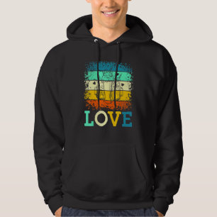 Love Retro Milkshake Chocolate Dessert Sweet Tooth Hoodie