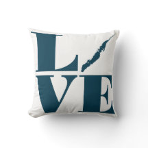 Love Rice Lake pillow