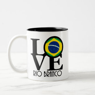 LOVE Rio Branco 11oz Two-Tone Coffee Mug