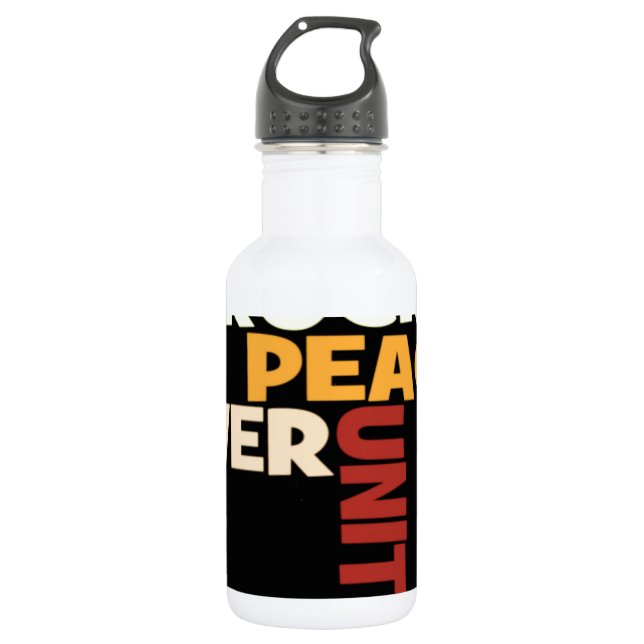 Love Rocks 532 Ml Water Bottle (Front)