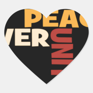 Love Rocks Heart Sticker