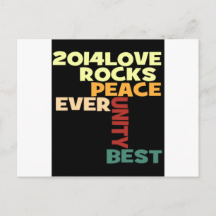 Love Rocks Postcard