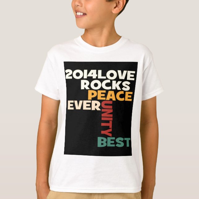 Love Rocks T-Shirt (Front)