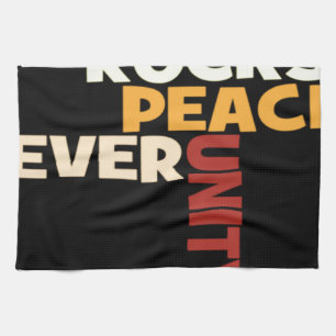 Love Rocks Tea Towel