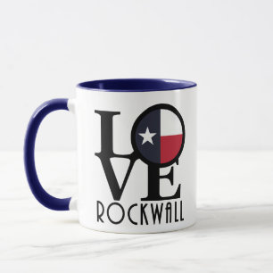 LOVE Rockwall Texas Mug