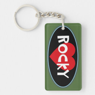 Love ROCKY Key Ring