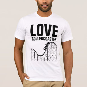LOVE ROLLERCOASTER Vintage T-shirts