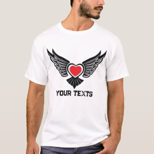 Love & Romance Concept Design with Heart Elements T-Shirt