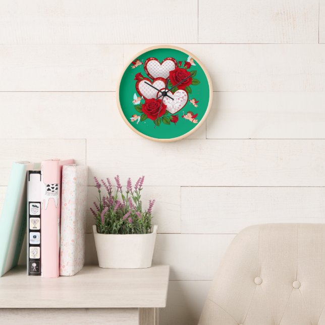Love & Romance – Valentine’s Day Special  Clock (Reading Room)