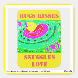 lOVE ROMANCE WELCOME HOME FREINDS FAMILY Square Sticker