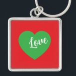 "Love Romantic Couple Design Keychain" Key Ring<br><div class="desc">"Carry love with you always with our charming 'Love' keychain. This delicate accessory is the perfect reminder of the most beautiful feeling, ideal for expressing your affection to that special someone or for adding a romantic touch to your own keys. With an elegant and timeless design, this keychain is the...</div>