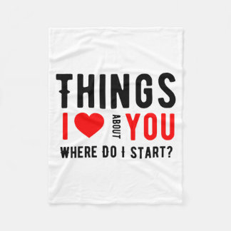 Love, Romantic For Couples, Husband, And Wife  Fleece Blanket