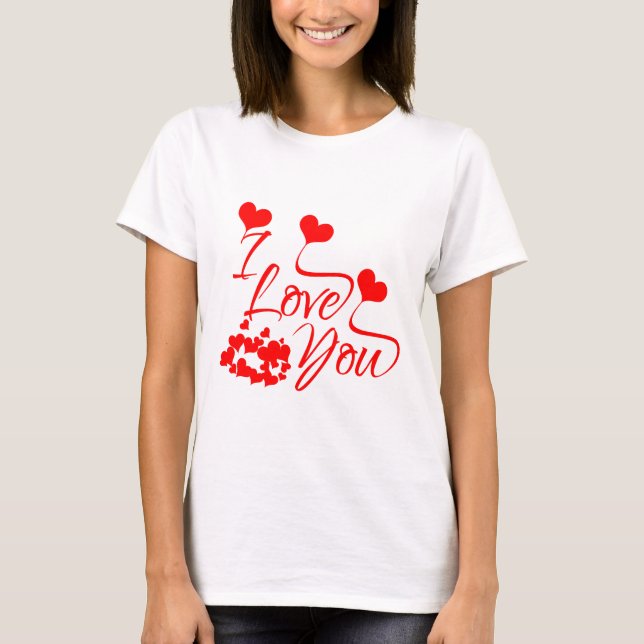 Love Romantic Quote    T-Shirt (Front)