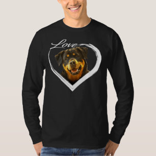Love Rottweilers Metzgerhund Rottie Puppy Dog Love T-Shirt