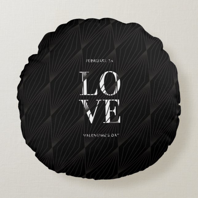 Love Round Cushion (Front)
