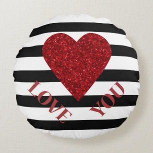 Love Round Cushion