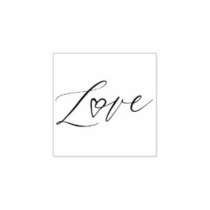 Love Rubber Stamp