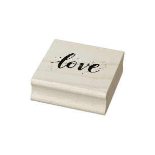 Love Rubber Stamp