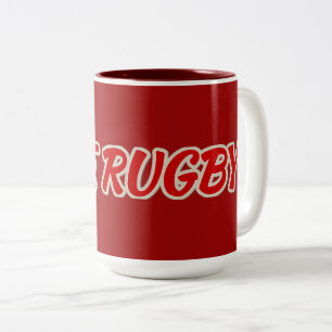 Love Rugby Two-Tone Rugby Mug