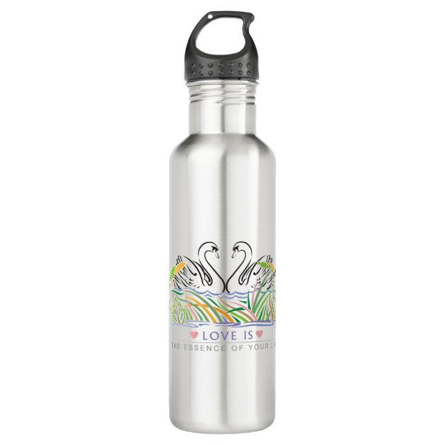 Love Rules 710 Ml Water Bottle (Front)