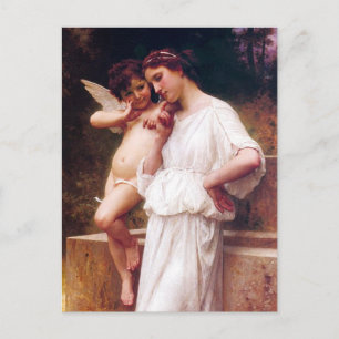 ‘Love’s Secrets’ by Bouguereau Postcard