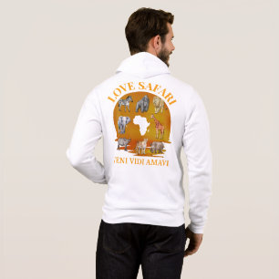 LOVE SAFARI Veni Vidi Amavi Family Group Reunion Hoodie