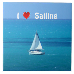 Love Sailing Tile