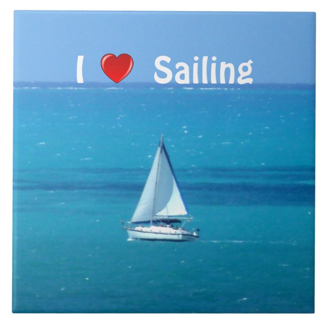 Love Sailing Tile (Front)