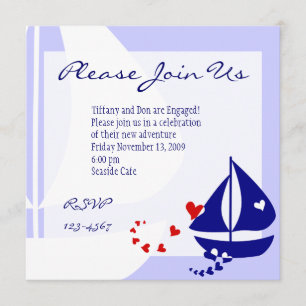 Love Sails Invitation