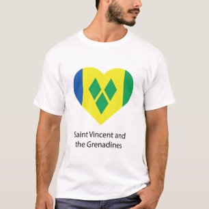 Love Saint Vincent and the Grenadines T-Shirt
