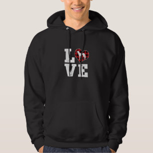 Love Saluki Dog Lover Gifts Buffalo Plaid Dog Vale Hoodie