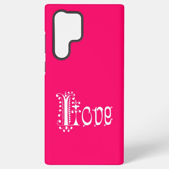 LOVE SAMSUNG GALAXY S22 ULTRA CASE (Back)