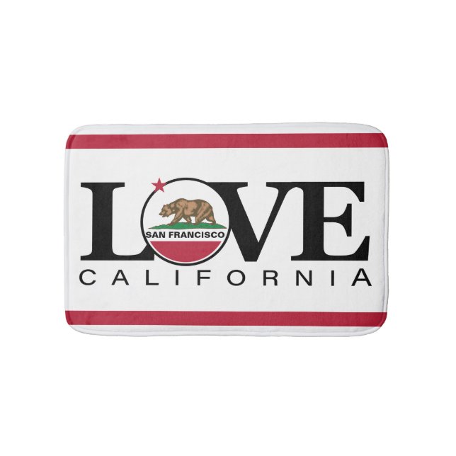 LOVE San Francisco Bath Mat (Front)