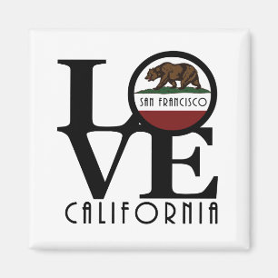 LOVE San Francisco Magnet