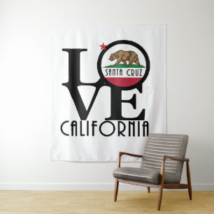 LOVE Santa Cruz Tapestry