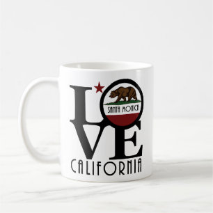 LOVE Santa Monica California11oz Coffee Mug