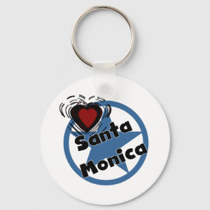 Love Santa Monica Key Ring
