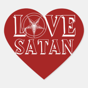 Love Satan stickers