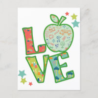 Love School Apple, Drawn Back to School