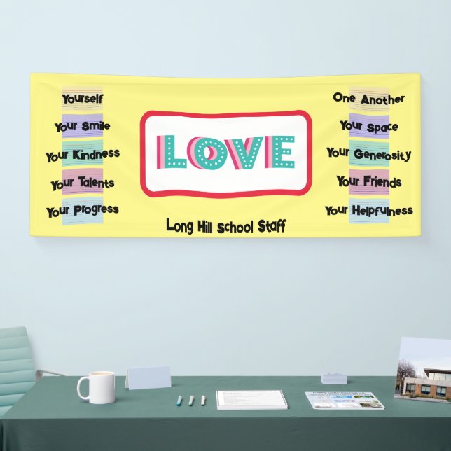  LOVE School Banner (Tradeshow)