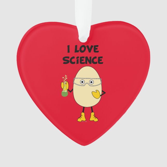 Love Science  Ornament (Front)