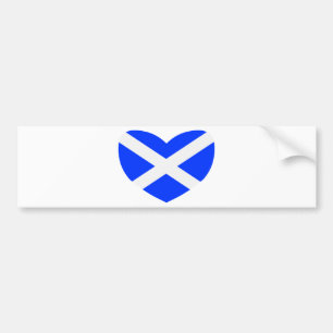 Love Scotland Bumper Sticker