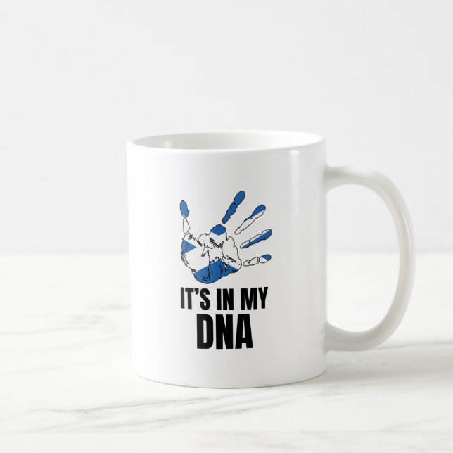 Love Scotland Pride In My DNA Scottish Family Coffee Mug (Right)