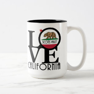 LOVE Scotts Valley 15oz Two-Tone Coffee Mug