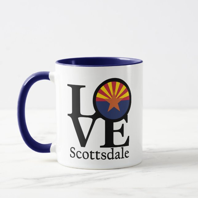 LOVE Scottsdale Arizona Mug (Left)