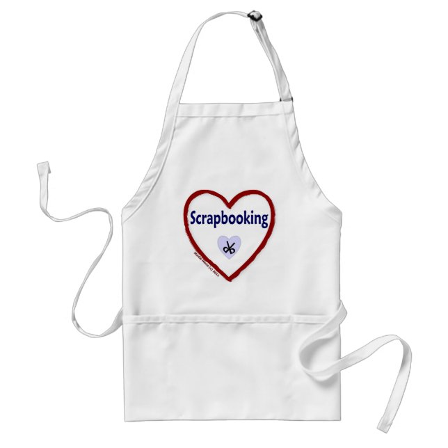Love Scrapbooking Standard Apron (Front)