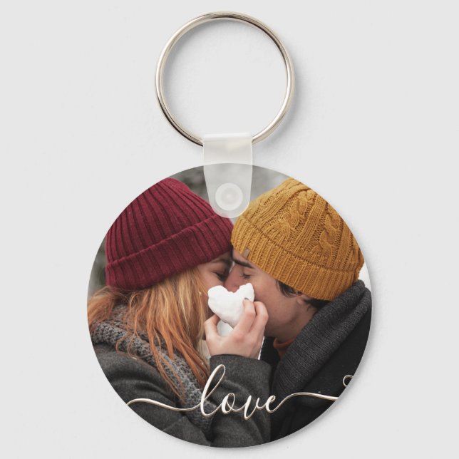 Love Script  Key Ring (Front)