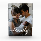 Love Script Personalised Family Photo