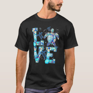 Love Sea Turtle Beach Sea Ocean T-Shirt